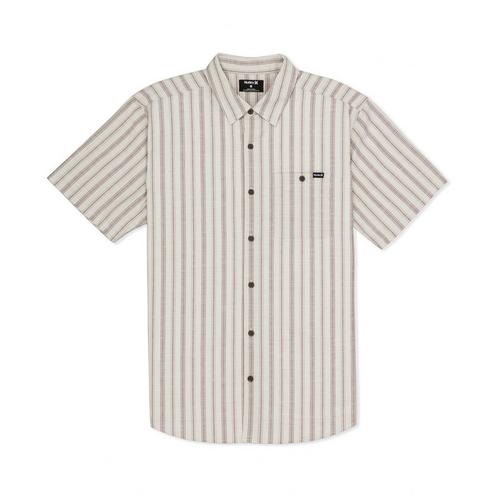 Men's Hurley Lido Stripe Button Up Shirt - Primary Image