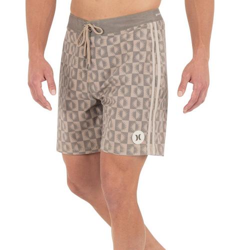Men's Hurley Phantom Naturals Tailgate 18" Swim Boardshorts - Primary Image