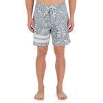 Men's Hurley Phantom-eco Block Party Engineered 18" Swim Boardshorts - Thumbnail 1 of 5
