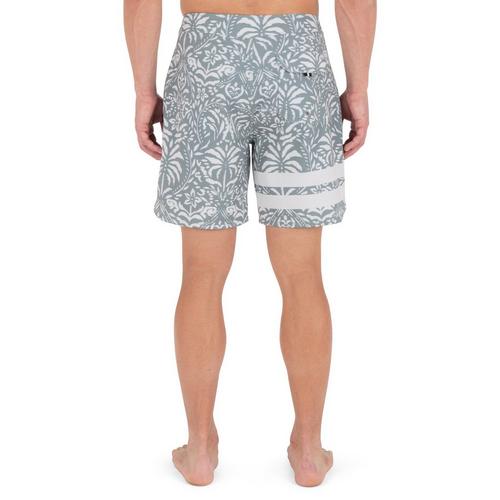 Men's Hurley Phantom-eco Block Party Engineered 18" Swim Boardshorts - Primary Image