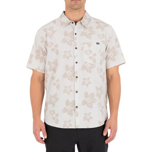Men's Hurley Newport Stretch Button Up Shirt - Primary Image