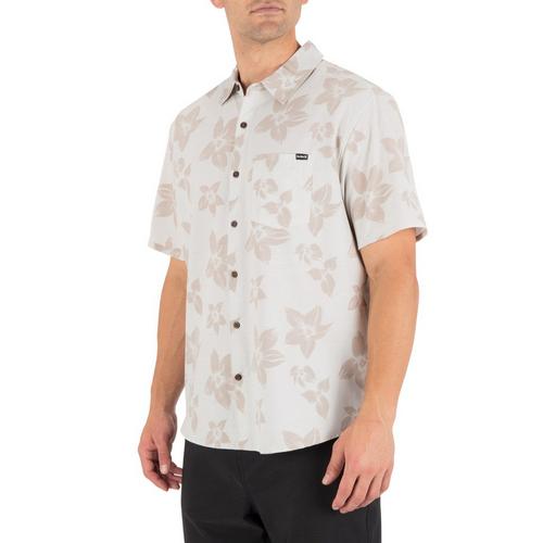 Men's Hurley Newport Stretch Button Up Shirt - Primary Image