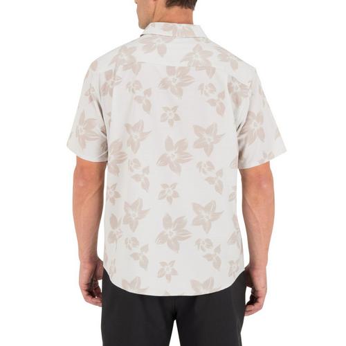 Men's Hurley Newport Stretch Button Up Shirt - Primary Image