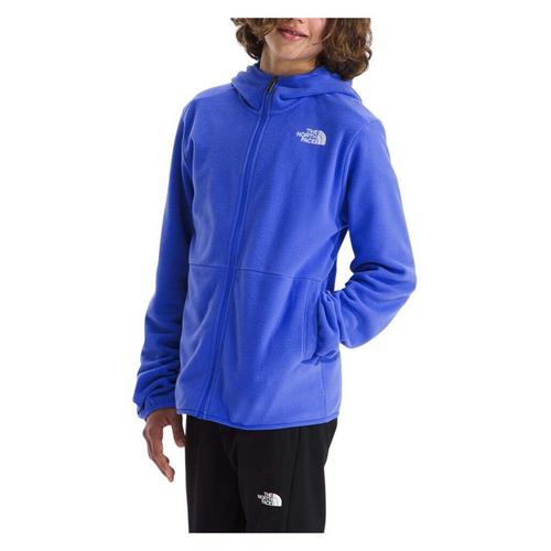 Kids' The North Face Glacier Hooded Fleece Jacket - Primary Image
