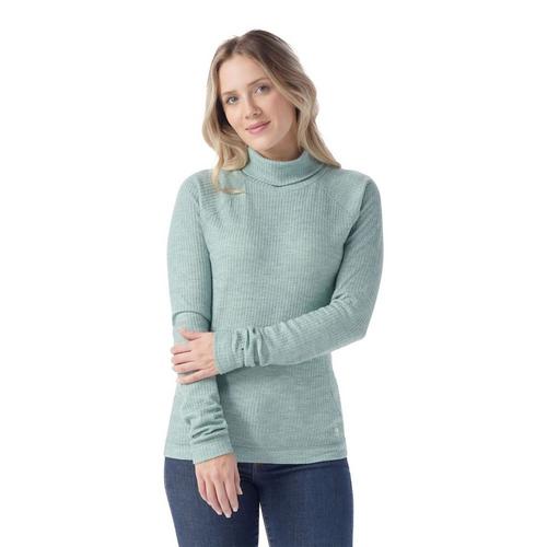 Women's Smartwool Thermal Merino Rib Long Sleeve Base Layer - Primary Image