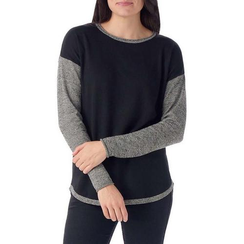 Women's Smartwool Shadow Pine Colorblock Pullover Sweater - Primary Image