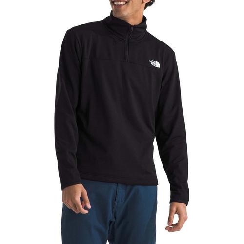Men's The North Face Cedar Trail Grid Fleece 1/4 Zip Pullover - Primary Image