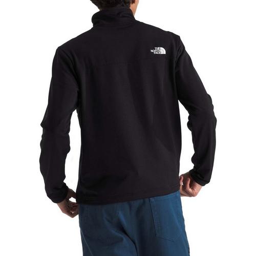 Men's The North Face Cedar Trail Grid Fleece 1/4 Zip Pullover - Primary Image