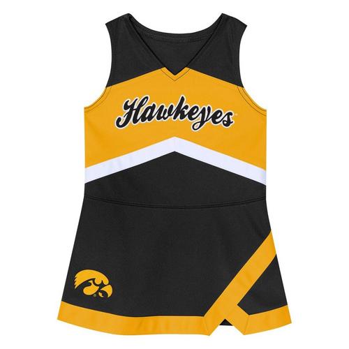 Genuine Stuff Kids' Iowa Hawkeyes Cheer Captain Dress - Primary Image