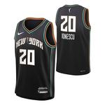Nike Kids' New York Liberty Sabrina Ionescu #20 Black Jersey - Thumbnail 1 of 3
