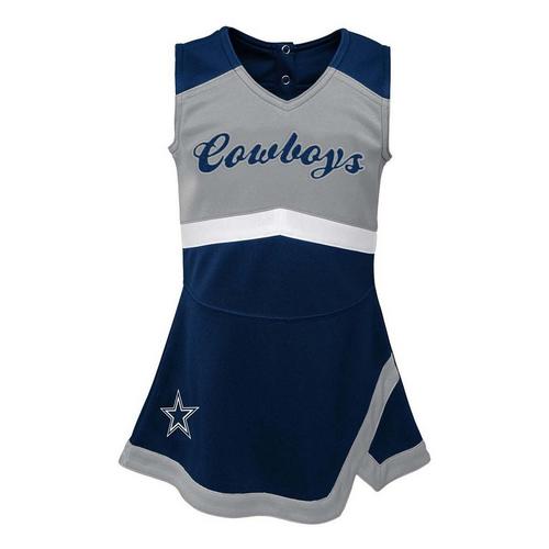 Genuine Stuff Toddler Dallas Cowboys Cheer Captain Dress - Primary Image