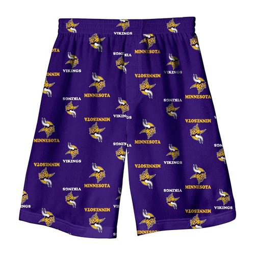Genuine Stuff Kids' Minnesota Vikings Sleep Shorts - Primary Image
