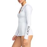 Women's Roxy New Essentials Hooded Long Sleeve Zip-Up Hoodie Swim Cover Up - Thumbnail 2 of 3