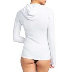 Women's Roxy New Essentials Hooded Long Sleeve Zip-Up Hoodie Swim Cover Up - Thumbnail 3 of 3