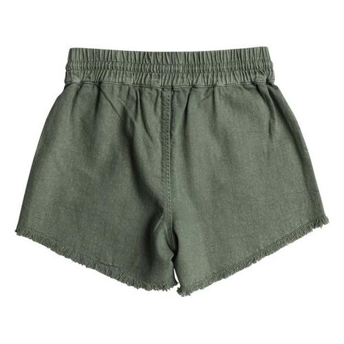Girls' Roxy Scenic Route Linen Shorts - Primary Image