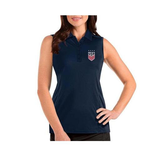 Antigua Women's USMNT Tribute Sleeveless Polo - Primary Image