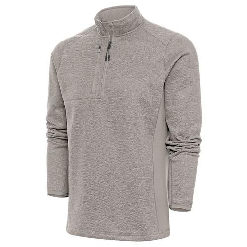 Men's Antigua Course Long Sleeve 1/4 Zip - Primary Image