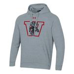 Under Armour Wisconsin Badgers Vault Logo Hoodie - Thumbnail 1 of 2