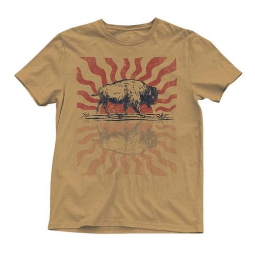 Men's Wrangler Wandering Buffalo T-Shirt - Primary Image