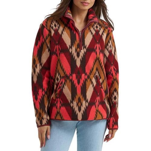 Women's Wrangler Retro 1/4 Zip Fleece Pullover Jacket - Primary Image