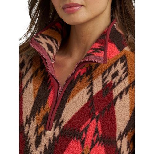 Women's Wrangler Retro 1/4 Zip Fleece Pullover Jacket - Primary Image