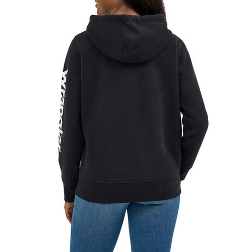 Women's Wrangler Retro Logo Arm Hoodie - Primary Image
