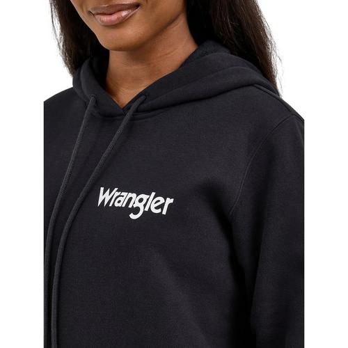 Women's Wrangler Retro Logo Arm Hoodie - Primary Image