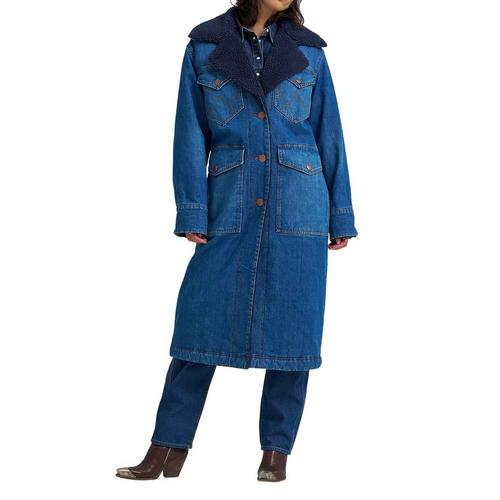 Women's Wrangler Range Denim Jacket - Primary Image