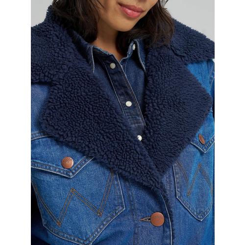 Women's Wrangler Range Denim Jacket - Primary Image