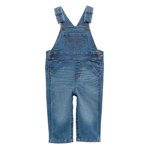 Toddler Wrangler Denim Bib Overall - Primary Image