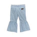 Baby Girls' Wrangler Ruffle Flare Jeans - Thumbnail 2 of 2