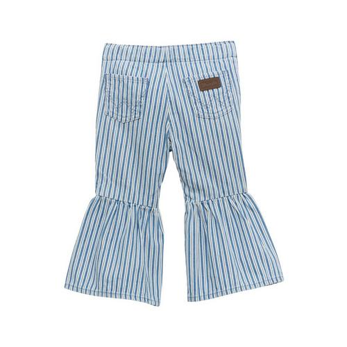 Baby Girls' Wrangler Ruffle Flare Jeans - Primary Image