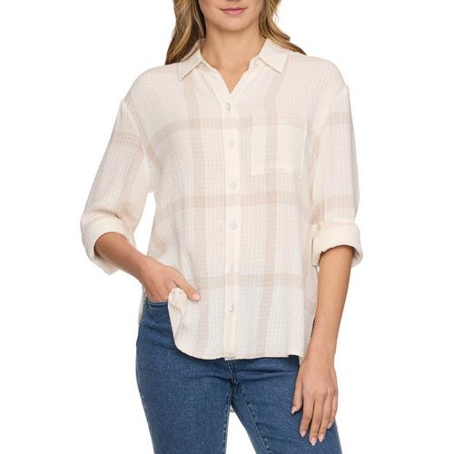 Women's Flag & Anthem Millbury Boyfriend Long Sleeve Flannel - Primary Image