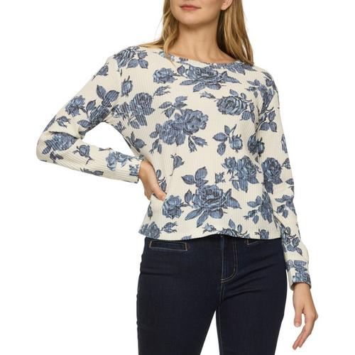 Women's Flag & Anthem Fayston Printed Waffle Long Sleeve T-Shirt - Primary Image