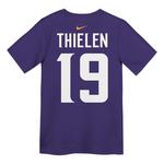 Nike Kids' Minnesota Vikings Adam Thielen #19 Name & Number T-Shirt - Thumbnail 2 of 3