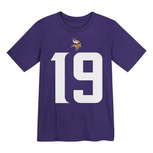 Nike Kids' Minnesota Vikings Adam Thielen #19 Name & Number T-Shirt - Primary Image