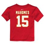Nike Toddler Kansas City Chiefs Patrick Mahomes #15 Fuse Name & Number T-Shirt - Thumbnail 1 of 2