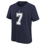 Nike Kids' Dallas Cowboys Trevon Diggs #7 FUSE Name & Number T-Shirt - Thumbnail 1 of 2
