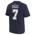 Nike Kids' Dallas Cowboys Trevon Diggs #7 FUSE Name & Number T-Shirt - Thumbnail 2 of 2