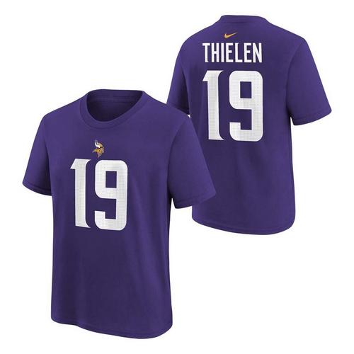Nike Kids' Minnesota Vikings Adam Thielen #19 Name & Number T-Shirt - Primary Image