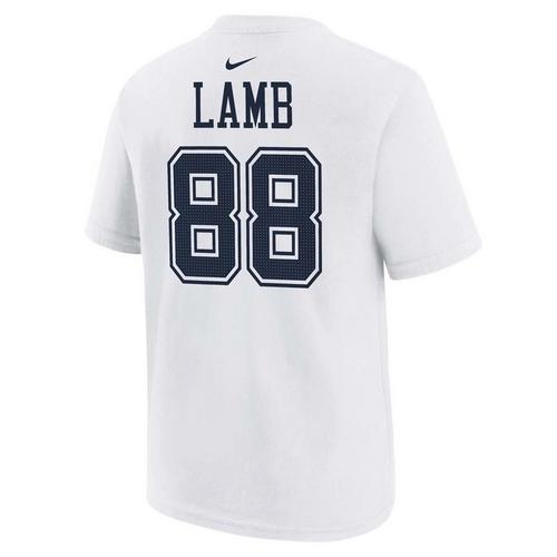 Nike Kids' Dallas Cowboys CeeDee Lamb #88 Name & Number T-Shirt - Primary Image
