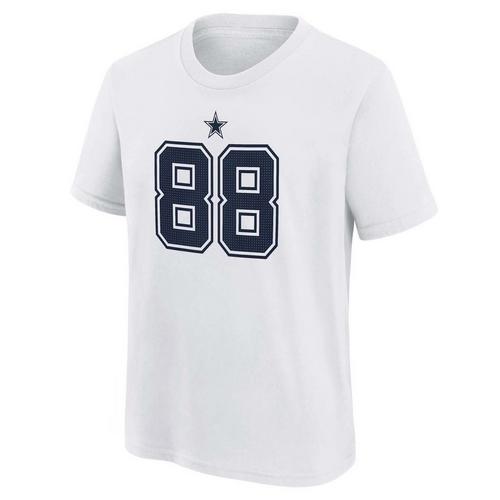Nike Kids' Dallas Cowboys CeeDee Lamb #88 Name & Number T-Shirt - Primary Image