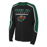 Genuine Stuff Kids' Minnesota Wild Pro Assist Crewneck Sweatshirt - Thumbnail 1 of 3