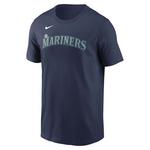 Nike Seattle Mariners Wordmark Fuse T-Shirt - Thumbnail 1 of 2