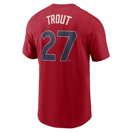 Nike Los Angeles Angels Mike Trout #27 City Connect Name & Number T-Shirt - Primary Image