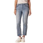 Women's Democracy "Ab"solution Cascading Back Pocket Slim Fit Straight Jeans - Thumbnail 1 of 4