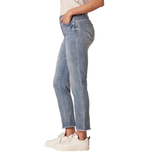Women's Democracy "Ab"solution Cascading Back Pocket Slim Fit Straight Jeans - Primary Image