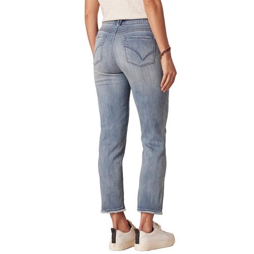 Women's Democracy "Ab"solution Cascading Back Pocket Slim Fit Straight Jeans - Primary Image