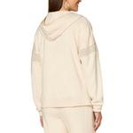 Women's Democracy Half Placket Mixed Media Long Sleeve Hooded Shirt - Thumbnail 3 of 3
