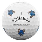 Callaway Chrome Tour Retro Football Golf Balls - Thumbnail 2 of 10